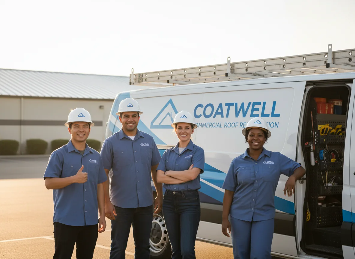 Commercial roof coating company in Portland, MI